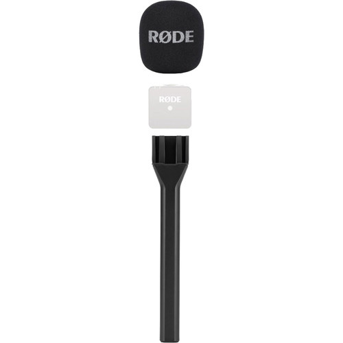 Turn your Wireless GO Transmitter into a handheld microphone with the RODE Interview GO. Once the transmitter is slotted snugly into the Wireless GO's cradle, the adapter will give you the sound and appearance of a handheld microphone. Buy at the Best Price Online from Camera Stuff Kenya, Nairobi Discover the best deals on cameras and photography gear at Camera Stuff Kenya, Nairobi. Shop online for top-quality products at unbeatable prices and enjoy fast, reliable delivery across Kenya. Elevate your photography game today—order now!