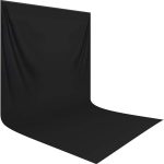 Muslin Photography & Video Background (Black, 2m x 3m) - Image 5