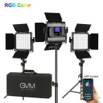 Bundle | GVM 800D-RGB LED Light Panel (3-Light Kit) - Image 2
