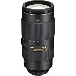 Pre-owned Nikon AF-S 80-400mm f/4.5-5.6G ED VR telephoto lens for wildlife photography at Camera Stuff Kenya.