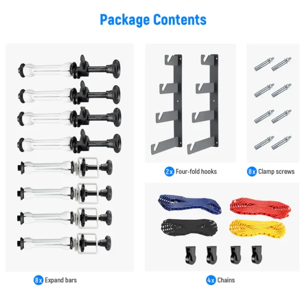 Photography 4-Roller Manual Background Support System - Image 5
