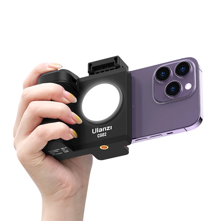 Ulanzi CG02 Smartphone Camera Grip with Bluetooth and Fill Light – Best Digital Camera Accessories in Kenya