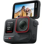 Capture up to 8K24 Action Footage 1/1.3" 48MP Sensor, Active HDR Capture 151° Wide-Angle Leica f/2.6 Lens FlowState Stabilization, Horizon Lock Voice & Gesture Control, 32' Waterproof 2.4" Flip Touchscreen, 0.7" Front Screen