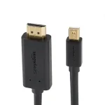 Amazon Basics Mini DP to HDMI male-male cable connecting DSLR to 4K monitor for action filming in Kenya