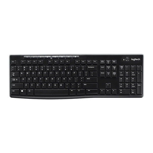 Logitech K270 Wireless USB Computer Keyboard for desktops and laptops, full-size keyboard available at Camera Stuff Kenya.