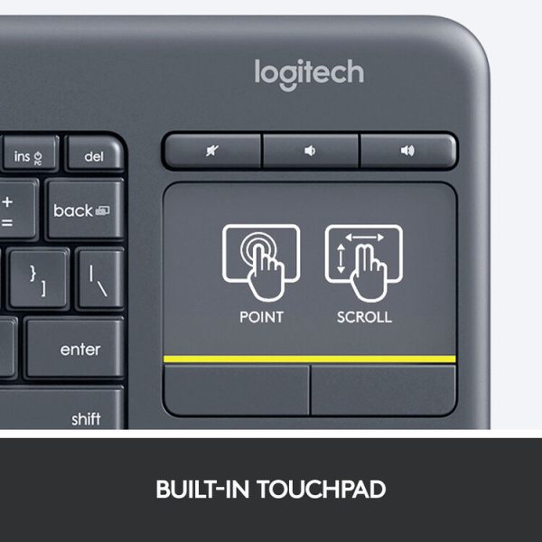 Logitech K400 Plus Wireless Touch Keyboard Kenya – Camera Stuff Kenya