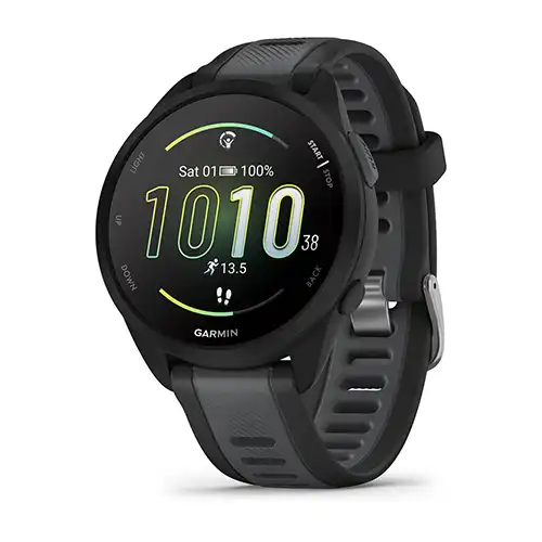 The Garmin Forerunner 165 Kenya edition with AMOLED display at Camera Stuff Kenya.