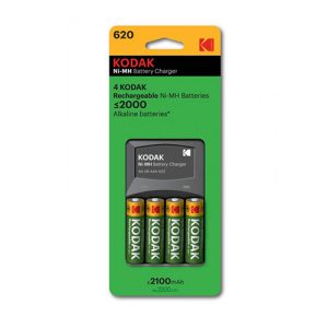 Kodak AA Rechargeable Batteries (4 Pack) with Charger for professional camera gear at Camera Stuff Kenya.