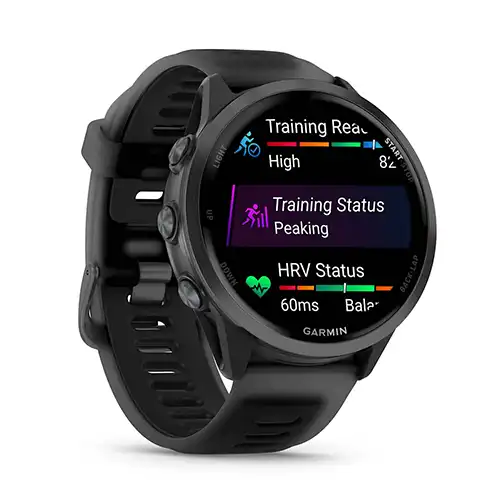 The Garmin Forerunner 570 Kenya (47mm) sports watch with AMOLED display at Camera Stuff Kenya.
