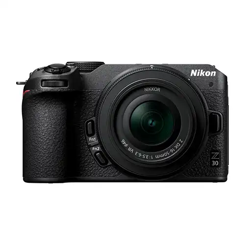 Pre-owned Nikon Z30 Mirrorless Camera with 16-50mm lens for vlogging in Nairobi, Kenya.