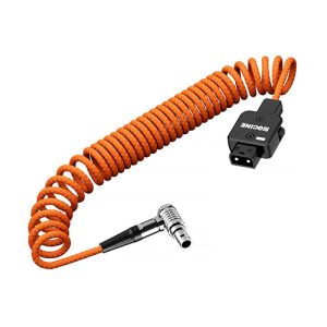 ZGCINE DT-LM D-Tap to 2-Pin LEMO Coiled Power Cable Kenya