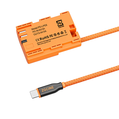 ZGCINE Type-C to Canon LP-E6 Dummy Battery Kenya