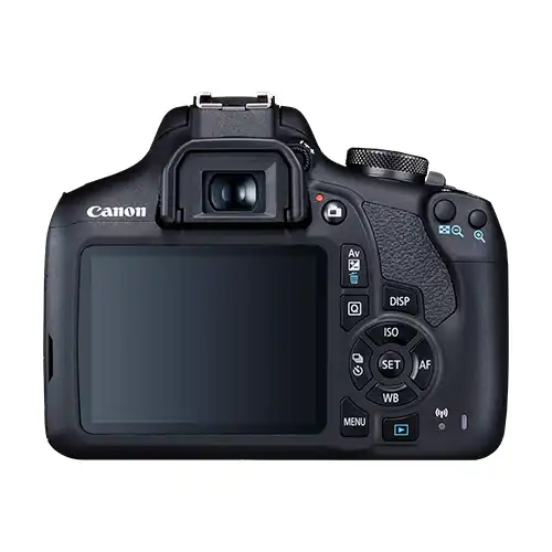 Pre-owned Canon EOS 2000D DSLR camera kit with 18-55mm lens from a certified camera store kenya