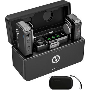 Hollyland LARK MAX Duo 2-Person Wireless Microphone System available at Camera Stuff Kenya for professional audio recording." "Best wireless microphone system in Kenya – Hollyland LARK MAX Duo for vloggers and filmmakers." "Buy the Hollyland LARK MAX Duo wireless mic in Kenya at Camera Stuff Kenya for crystal-clear audio.