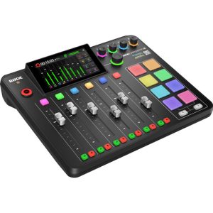 RODE RODECaster Pro II Integrated Audio Production Studio for professional podcasting and recording in Kenya – buy Canon cameras, digital cameras, and tripods at Camera Stuff Kenya.