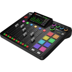 RODE RODECaster Pro II Integrated Audio Production Studio for professional podcasting and recording in Kenya – buy Canon cameras, digital cameras, and tripods at Camera Stuff Kenya.