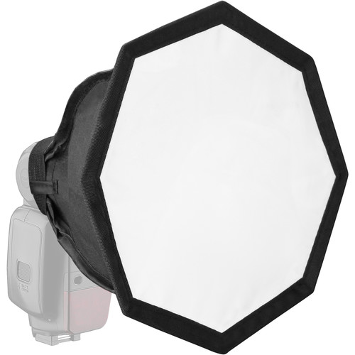 Octagon mini softbox for speedlites (18cm) - Image 2