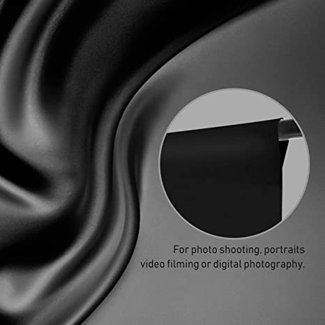 Muslin Photography & Video Background (Black, 3m x 6m) - Image 4