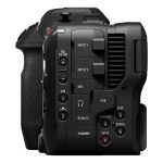 Canon EOS C70 RF-Mount Cinema Camera with a compact design, 4K 120p recording, Dual Pixel AF, and built-in ND filters. Ideal for filmmakers and content creators in Kenya.