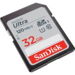 SanDisk 32GB Ultra UHS-I SDHC memory card Kenya front view