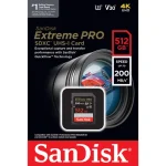SanDisk 512GB Extreme PRO UHS-I SDXC memory card Kenya front view