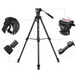 Yunteng VCT 880 Portable Aluminum Alloy Tripod - Image 5