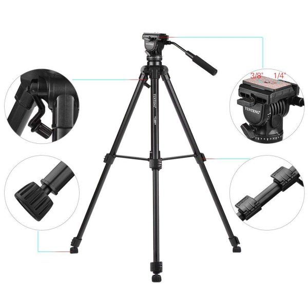 Yunteng VCT 880 Portable Aluminum Alloy Tripod - Image 5
