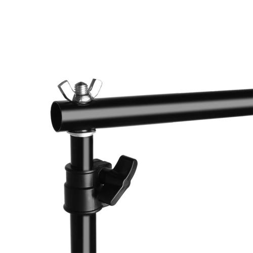 Adjustable Background Support Stand Photo Backdrop Crossbar Kit  (2mx3m) - Image 4