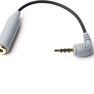 Boya BY-CIP2 TRS to TRRS Adapter 3 Poles Female to 4 Poles Male Smart Audio Phone Smartphone Adapter