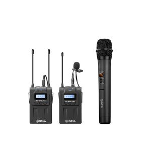 BOYA BY-WM8 PRO-K4 UHF Interview Wireless Microphone