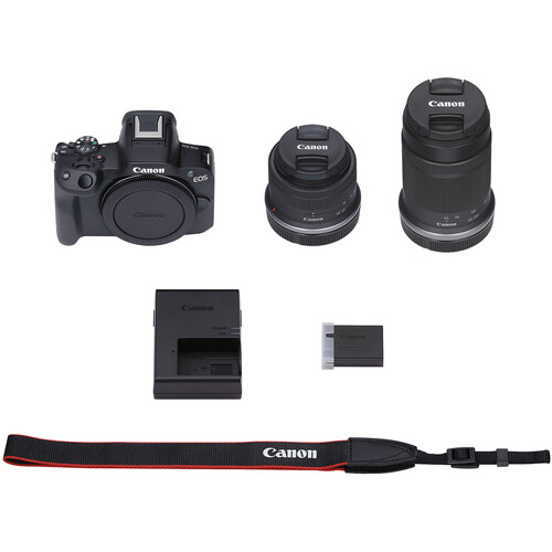 Canon EOS R50 Mirrorless Camera with 18-45mm and 55-210mm Lenses – best digital camera for photography and video content in Nairobi, Kenya