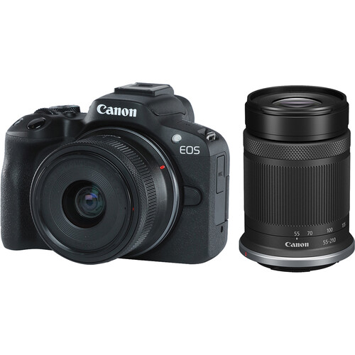 Canon EOS R50 Mirrorless Camera with 18-45mm and 55-210mm Lenses – best digital camera for photography and video content in Nairobi, Kenya