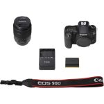 Canon EOS 90D DSLR Camera with 18-135mm Lens displayed on a table, showcasing its sleek design and versatile zoom lens. Shop Now and Save! Don’t miss out on our limited-time deals. Visit Camera Stuff Kenya, Nairobi today, and discover why we’re the go-to destination for photography enthusiasts. Order online now and take your creativity to the next level!