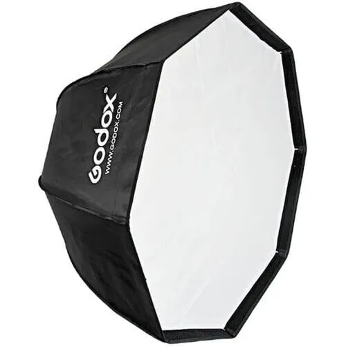 GODOX Quick Open Softbox 120cm Bowens Mount with Grid for Studio Strobe - Image 2