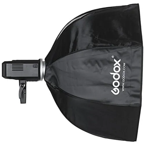 GODOX Quick Open Softbox 120cm Bowens Mount with Grid for Studio Strobe - Image 3