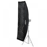 Godox Bowens Mount Grid Strip Softbox for Strobes (30x120cm)