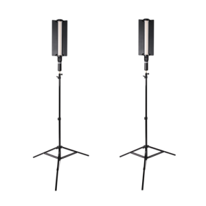 Bundle | 2 x Godox LC500R RGB LED Light Stick | 2 x Studio light stand support