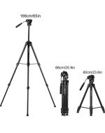 KINGJOY VT-1500 Heavy Duty Camera Tripod - Image 3