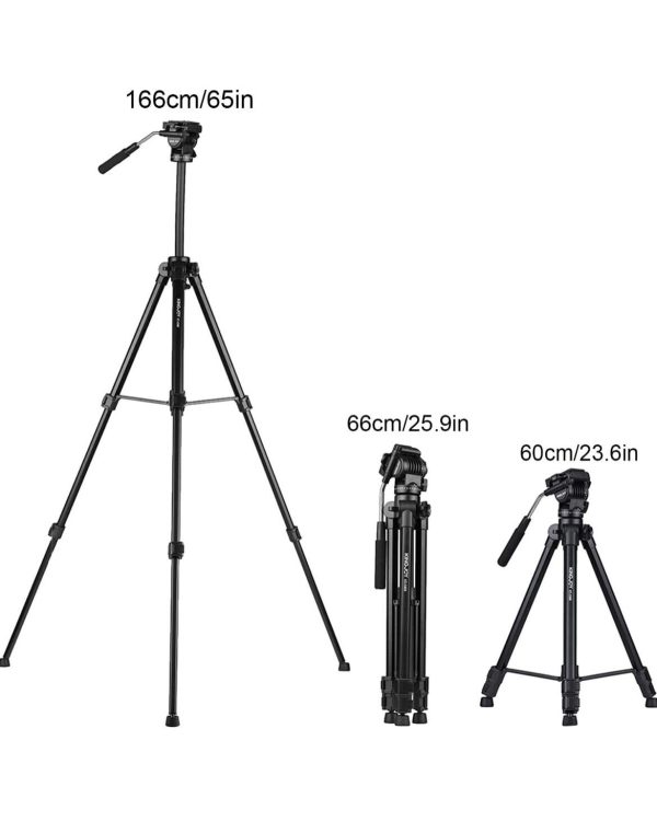 KINGJOY VT-1500 Heavy Duty Camera Tripod - Image 3