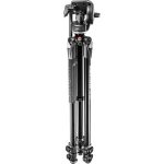 Manfrotto 290 Xtra Aluminum Tripod with 128RC Micro Fluid Video Head - Image 2