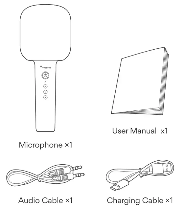 MAONO MKP100 Karaoke Bluetooth Microphone - Image 5