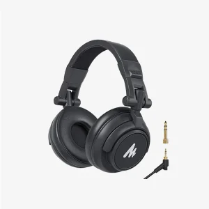 Maono AU-MH601 Over Ear Stereo Monitor Closed Back Studio Headphones for Music, DJ, Podcast