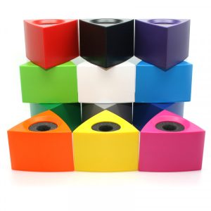 Micflag triangular unprinted