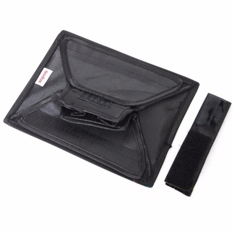 Portable Rectangular Mini-Soft Box for speedlites (17x15cm/7"x 6" ) - Image 3