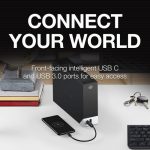 Seagate 18TB One Touch Desktop External Drive with Built-In Hub - Image 3