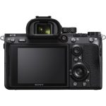 Sony a7 III full-frame mirrorless camera with 24.2MP sensor, 4K video, and 5-axis stabilization, shown with a 28-70mm lens.