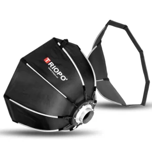 Triopo 120cm Octagon Bowens Mount Umbrella Quickopen Softbox for Strobe Flash Lights