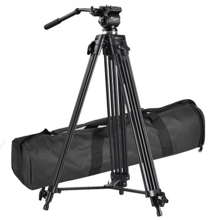 Weifeng WF-717 1.8m Heavy Duty Video Tripod