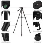 Kingjoy VT-880 2 In 1 Portable Aluminium Alloy Camera Tripod Monopod - Image 4