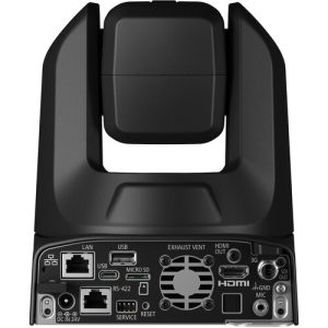 Canon CR-N300 4K NDI PTZ Camera with 20x optical zoom, featuring a compact design for professional video production and live streaming.
